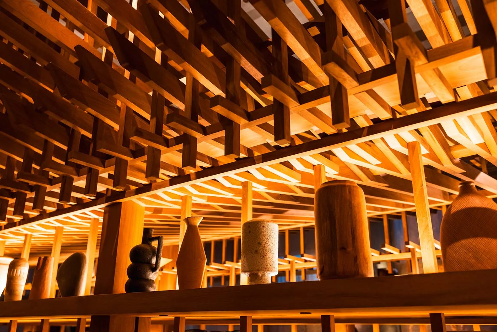 Interior detail at Kuuru Riyadh